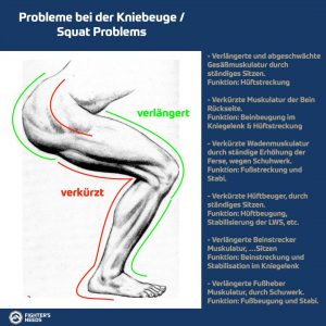 Read more about the article Probleme bei der Kniebeuge